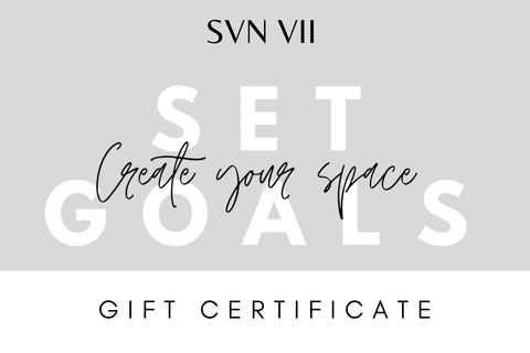 Gift Certificate Gift Card SVN VII 