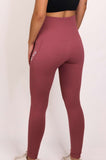 Core Leggings Legging SVN VII S Pink Mauve 