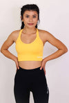 Core Adjustable Sports Bra Sports Bra SVN VII S Yellow 